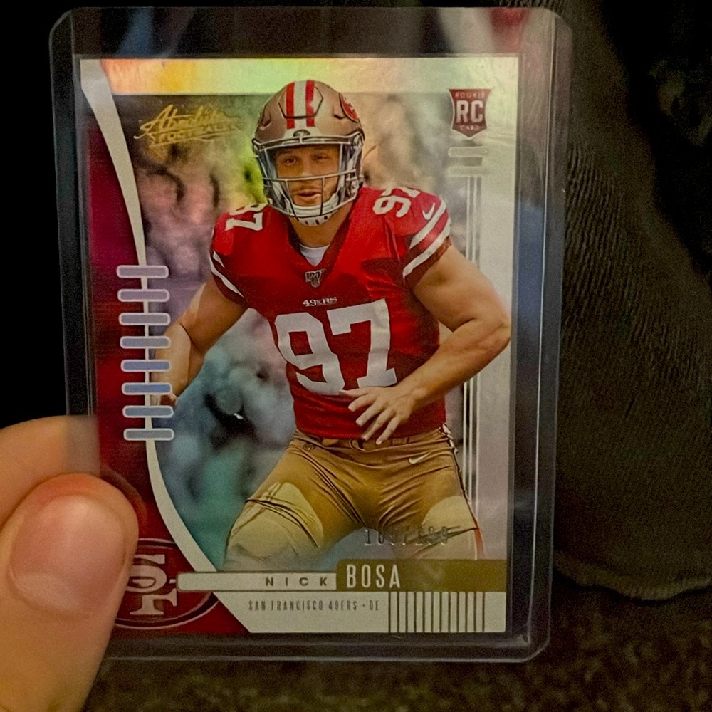 nick bosa rookie card 105/199